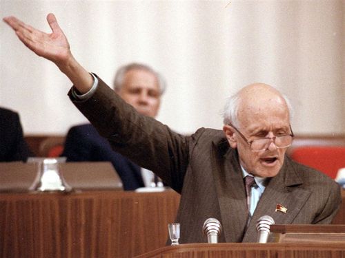 А.Сахаров на Съезде народных депутатов