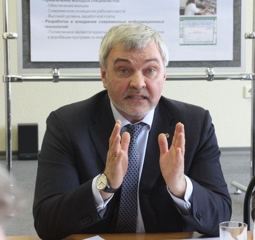 Руководитель ФМБА России В.В.Уйба рассказал о перспективах развития КБ №50