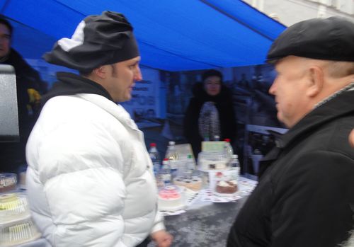 Губернатор В.Шанцев посетил павильон в продукцией "Саровского эталона вкуса"