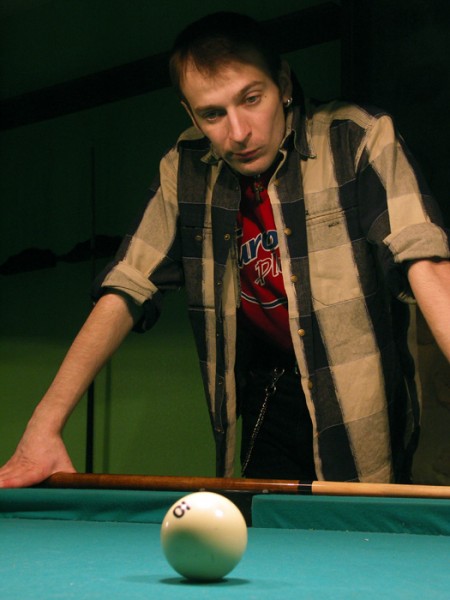 Размышления за столом (бильярдным)