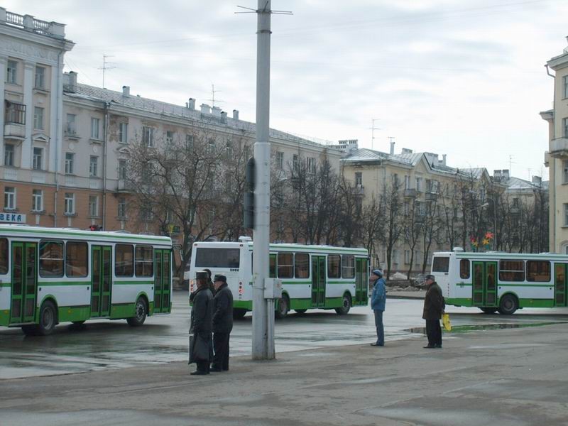 отъезд колонны