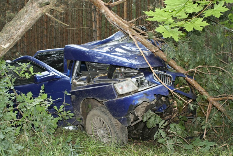 ДТП в Дубках - вид спереди