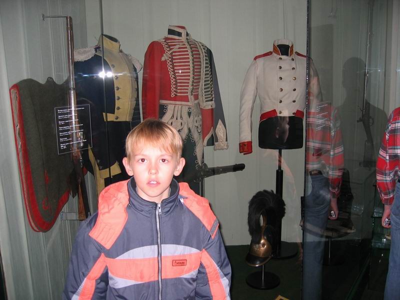 В музее
