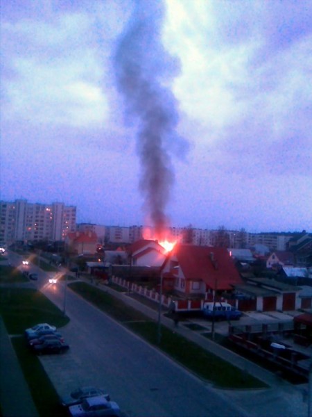 Пожар на Курчатова