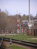 Дом со шпилем. Вид с вокзала
