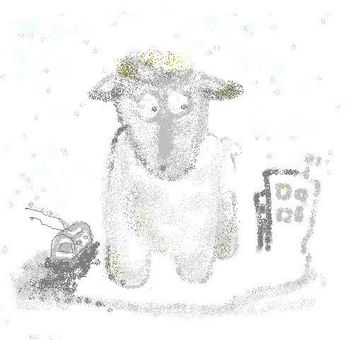 Барашек в январе