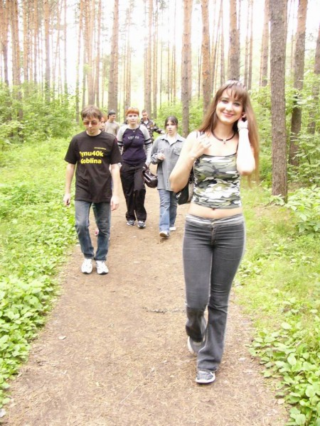 В пути